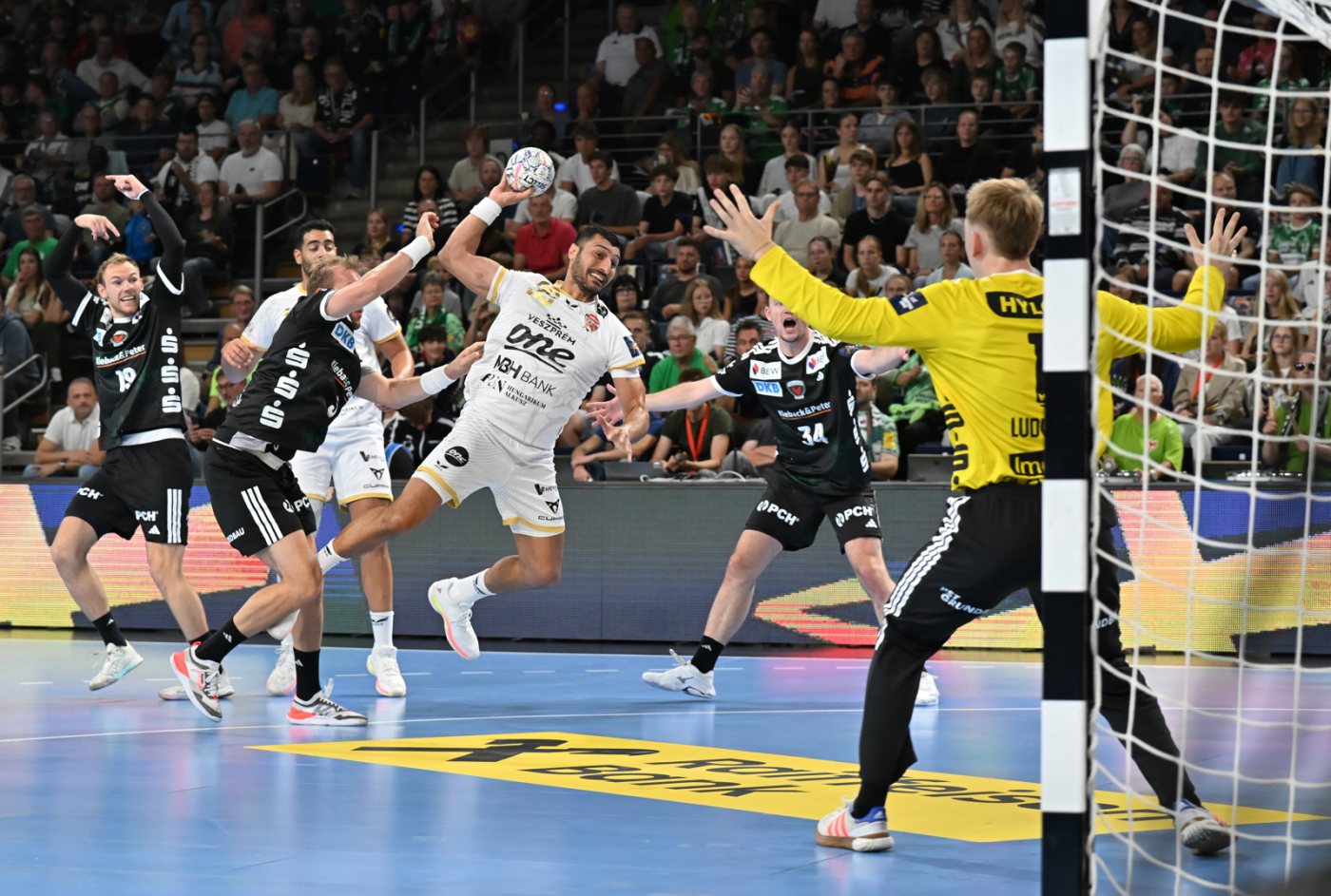 Füchse Berlin-Veszprém maçından