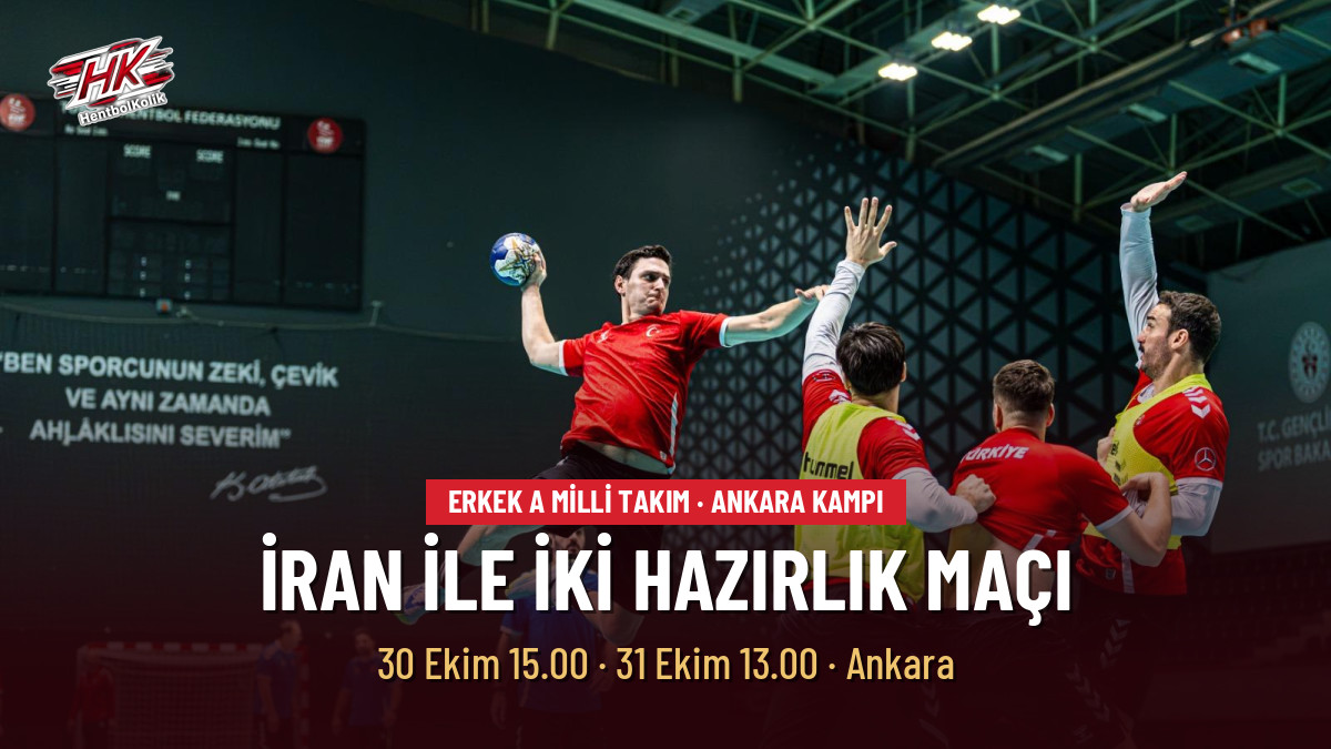 Erkek A Milli Takım'ın Ankara kampından bir antrenman anı