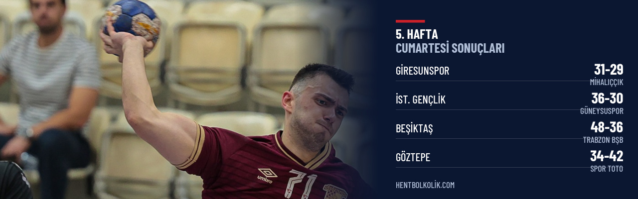 Süper Lig'de cumartesi: Giresun'a kalecileri kazandırdı, İstanbul Gençlik dörtte dört yaptı, Beşiktaş 48 gol attı, Spor Toto üçüncü sıraya çıktı