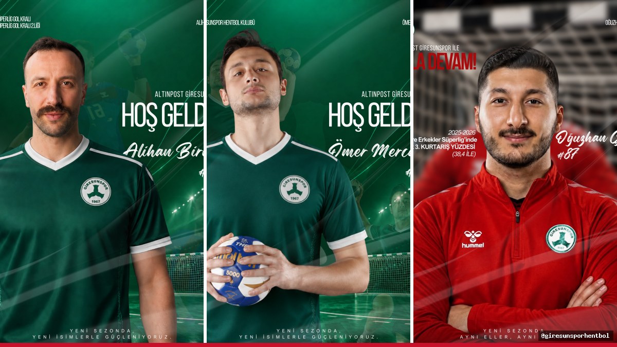 Altın Post Giresunspor Hentbol 2026-2027 hazırlıkları