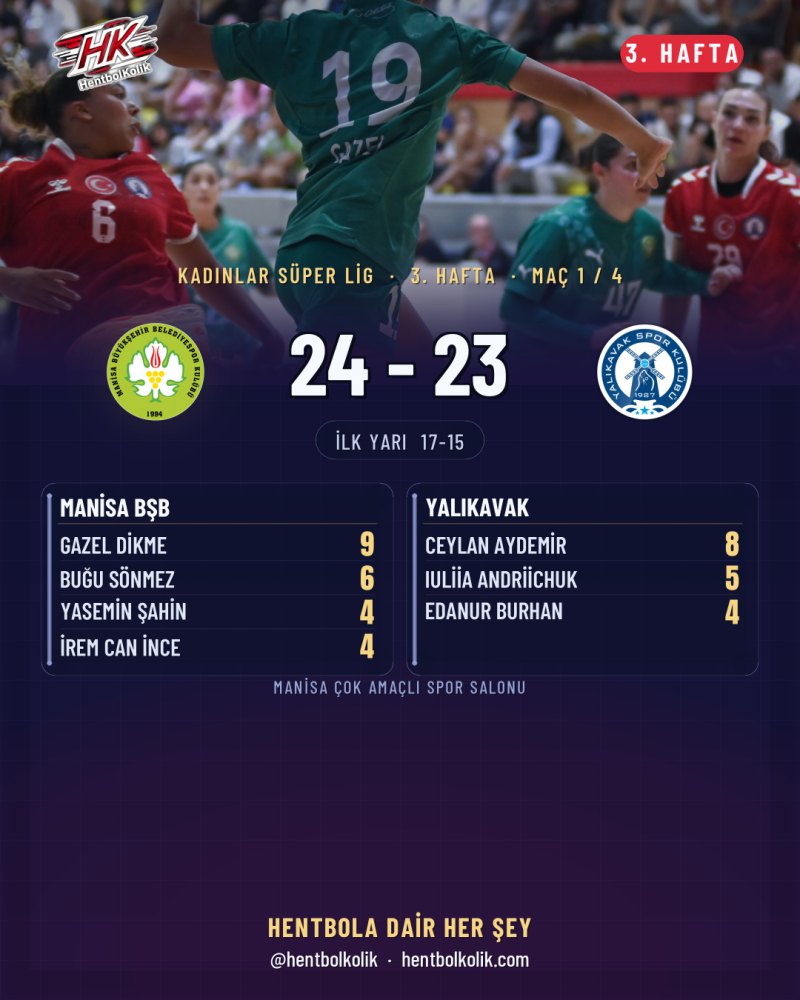 Manisa 24-23 Armada Praxis Yalıkavak