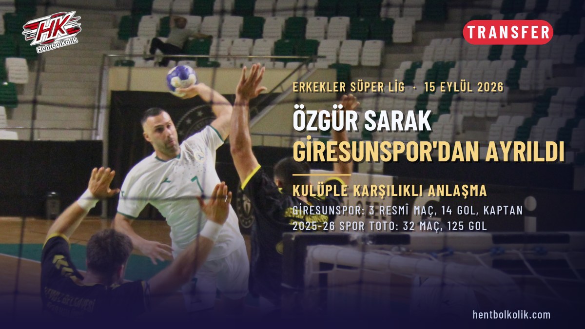 Özgür Sarak Giresunspor ile yollarını ayırdı