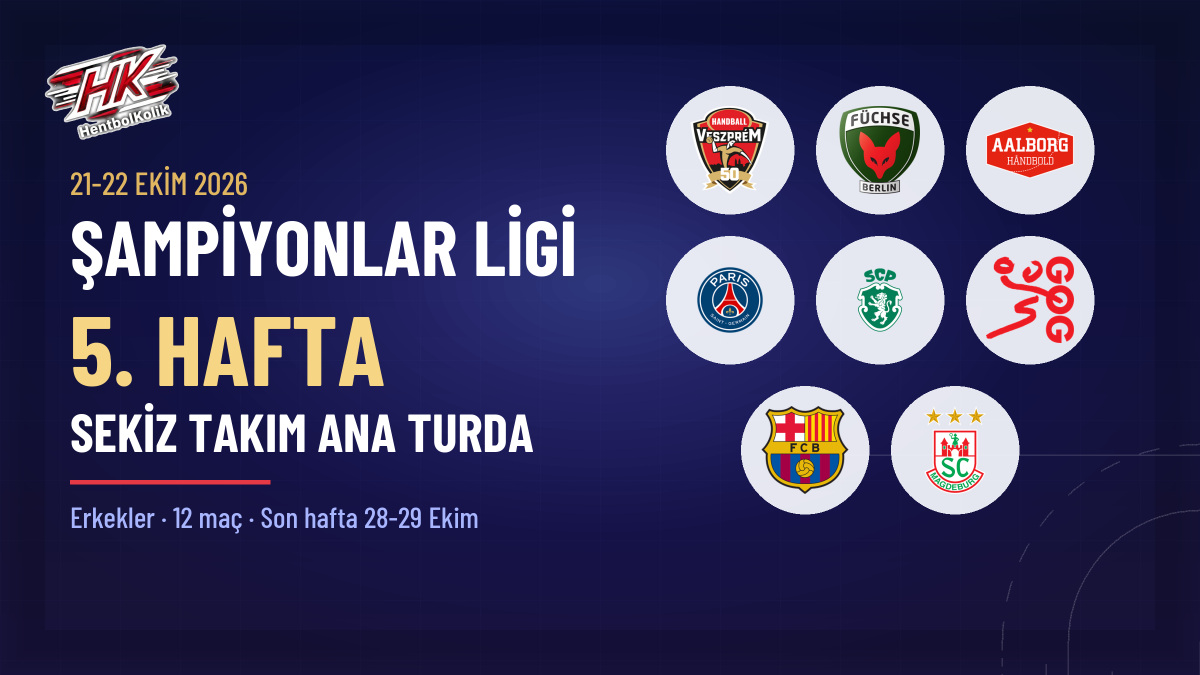 Şampiyonlar Ligi'nde 5. Hafta: Zagreb PSG'yi 29-28 Yendi, Sekiz Takım Ana Turu Garantiledi