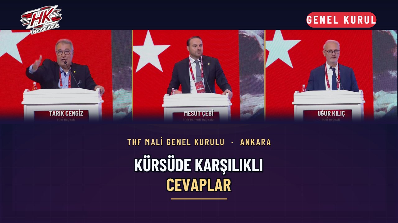Genel kurulda karşılıklı cevaplar: iki eski başkan kürsüde eleştirdi, Mesut Çebi tek tek yanıtladı