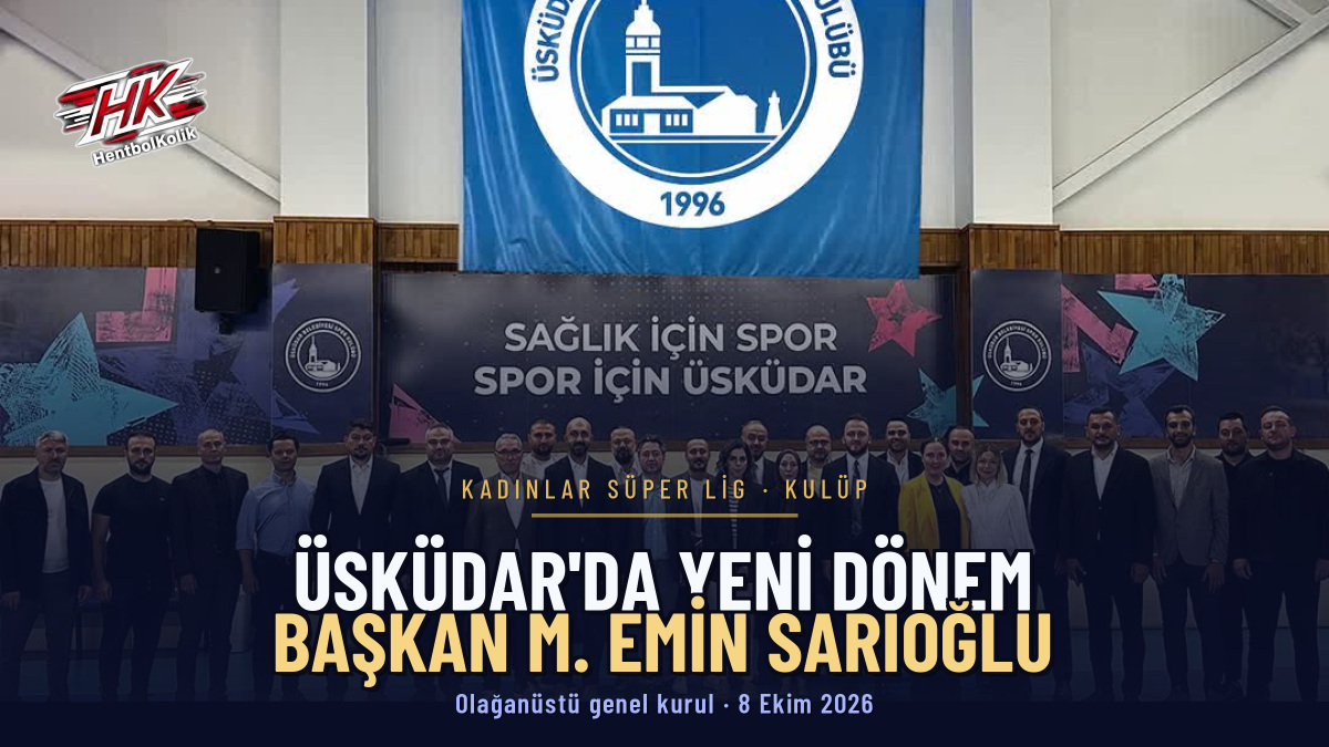 Üsküdar Belediyespor'da Yeni Dönem: Kulüp Başkanlığına M. Emin Sarıoğlu Seçildi